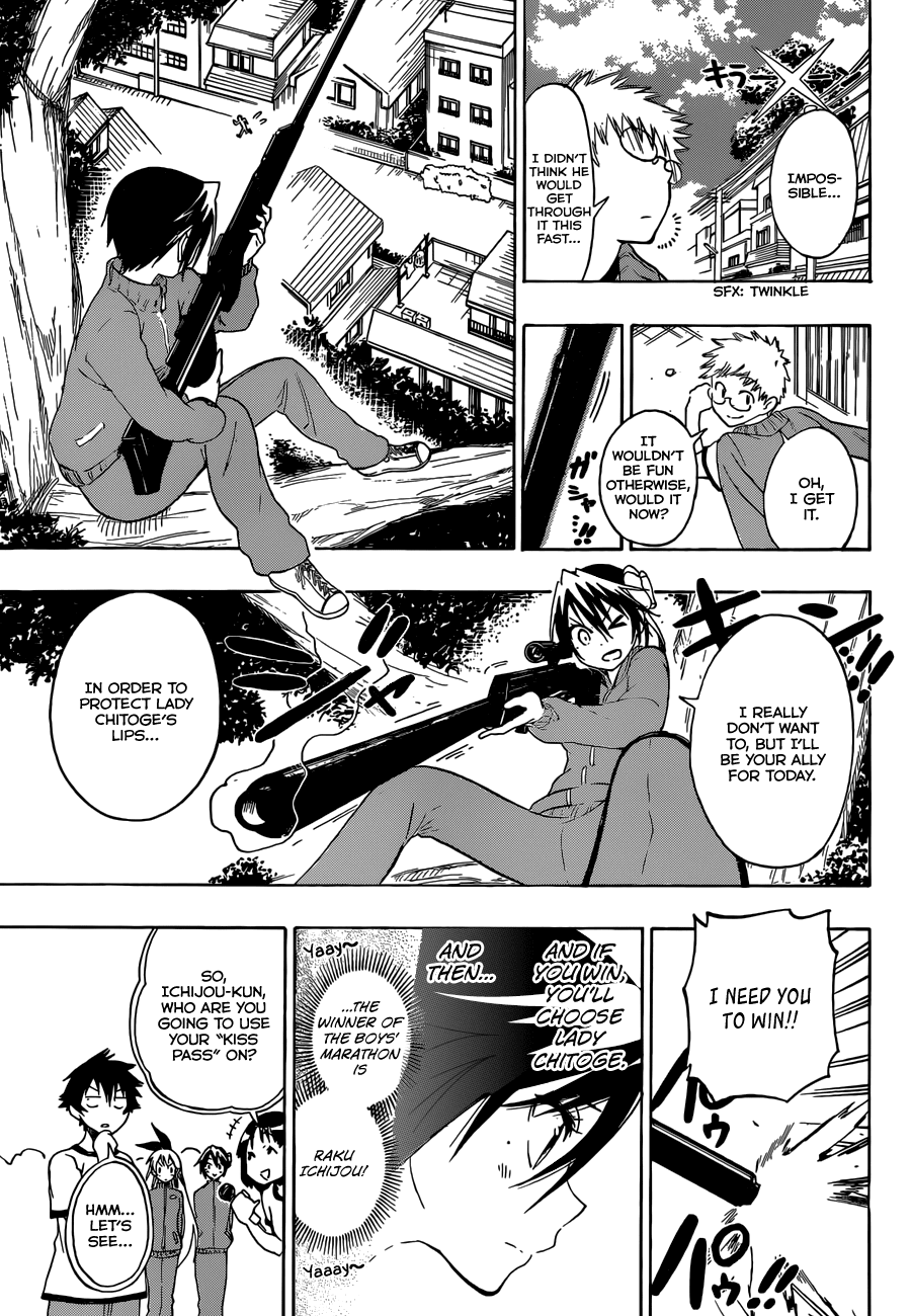 Nisekoi Chapter 72 page 16 - Chapter 72: Marathon