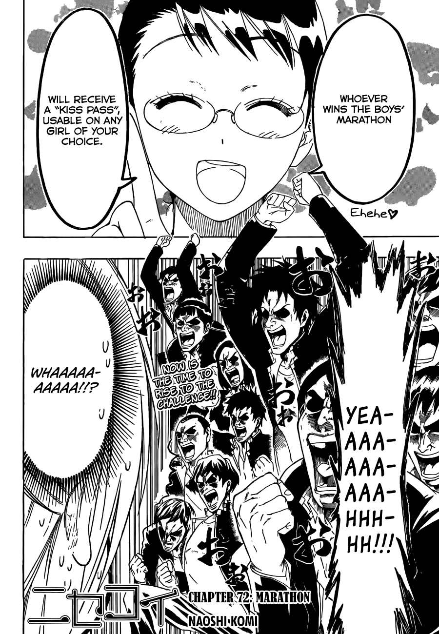 Nisekoi Chapter 72 page 3 - Chapter 72: Marathon