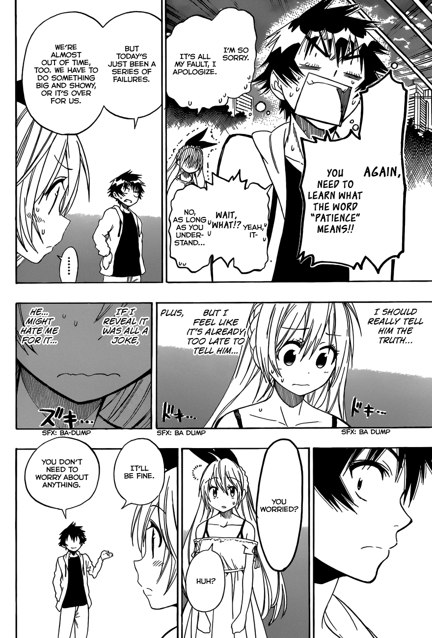 Nisekoi Chapter 74 page 15 - Chapter 74: A Huge Lie