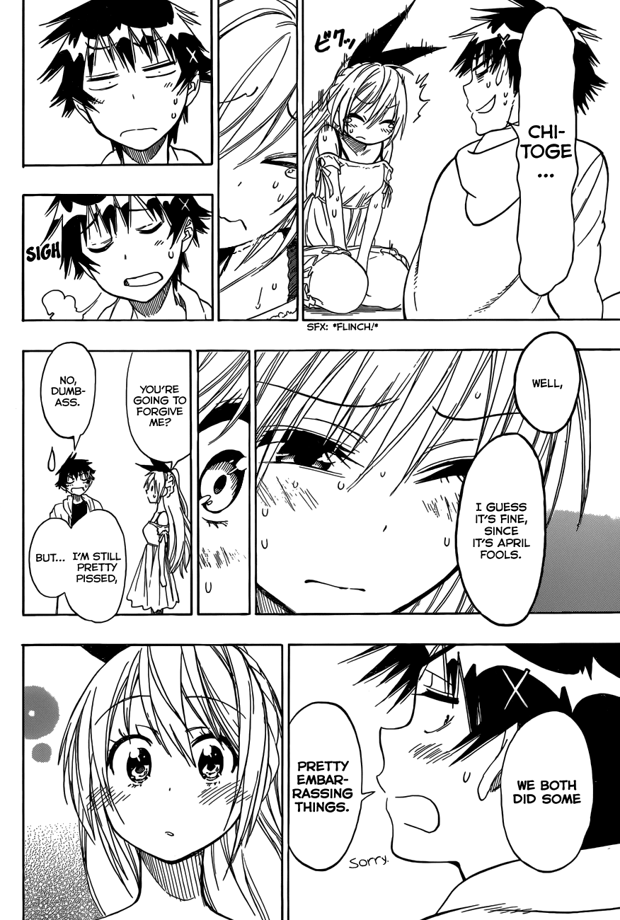 Nisekoi Chapter 74 page 19 - Chapter 74: A Huge Lie