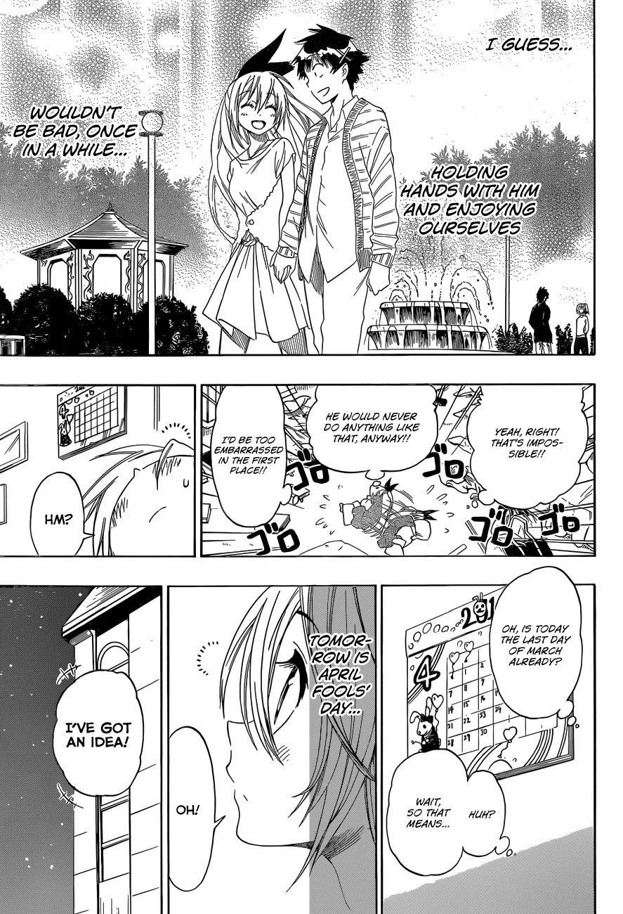 Nisekoi Chapter 74 page 4 - Chapter 74: A Huge Lie