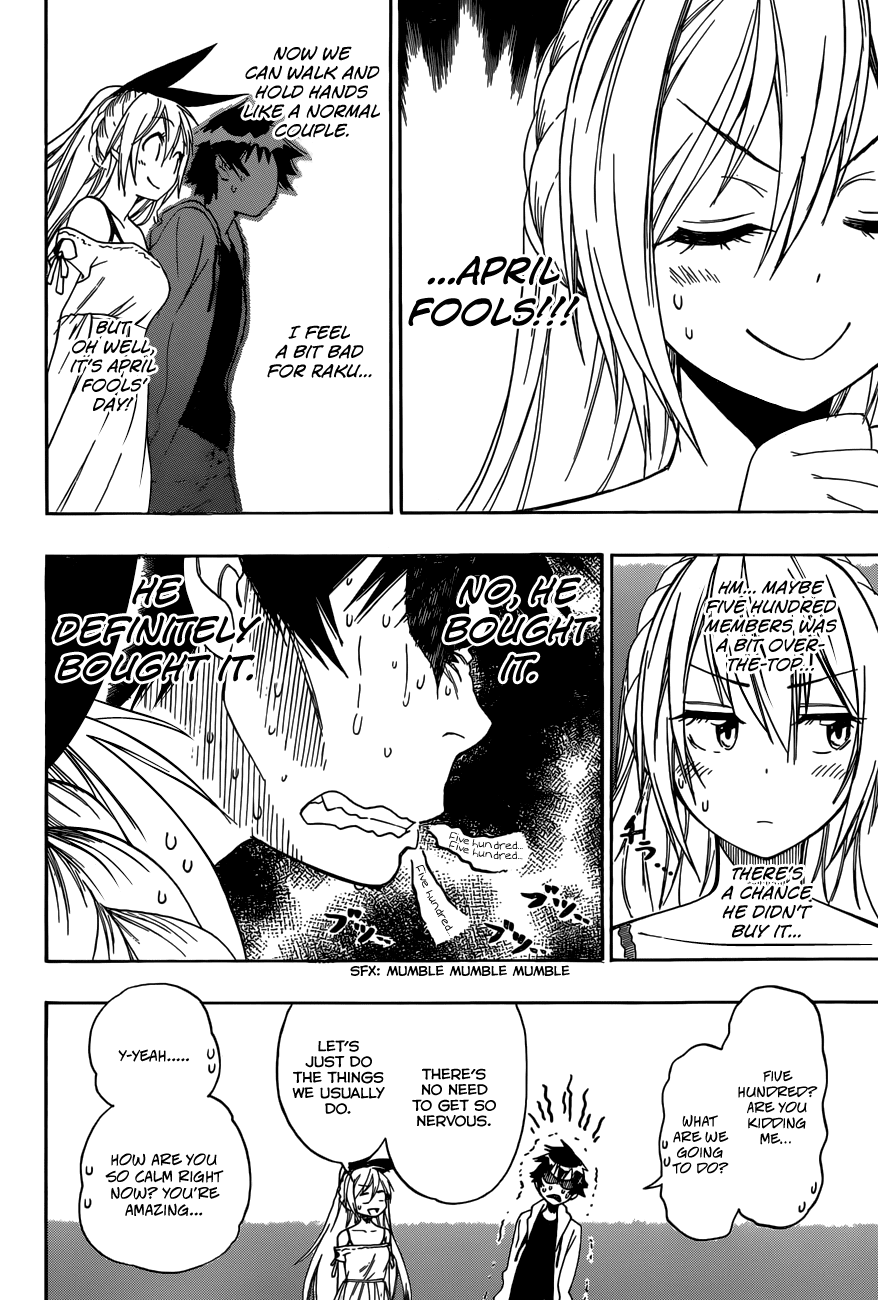 Nisekoi Chapter 74 page 7 - Chapter 74: A Huge Lie