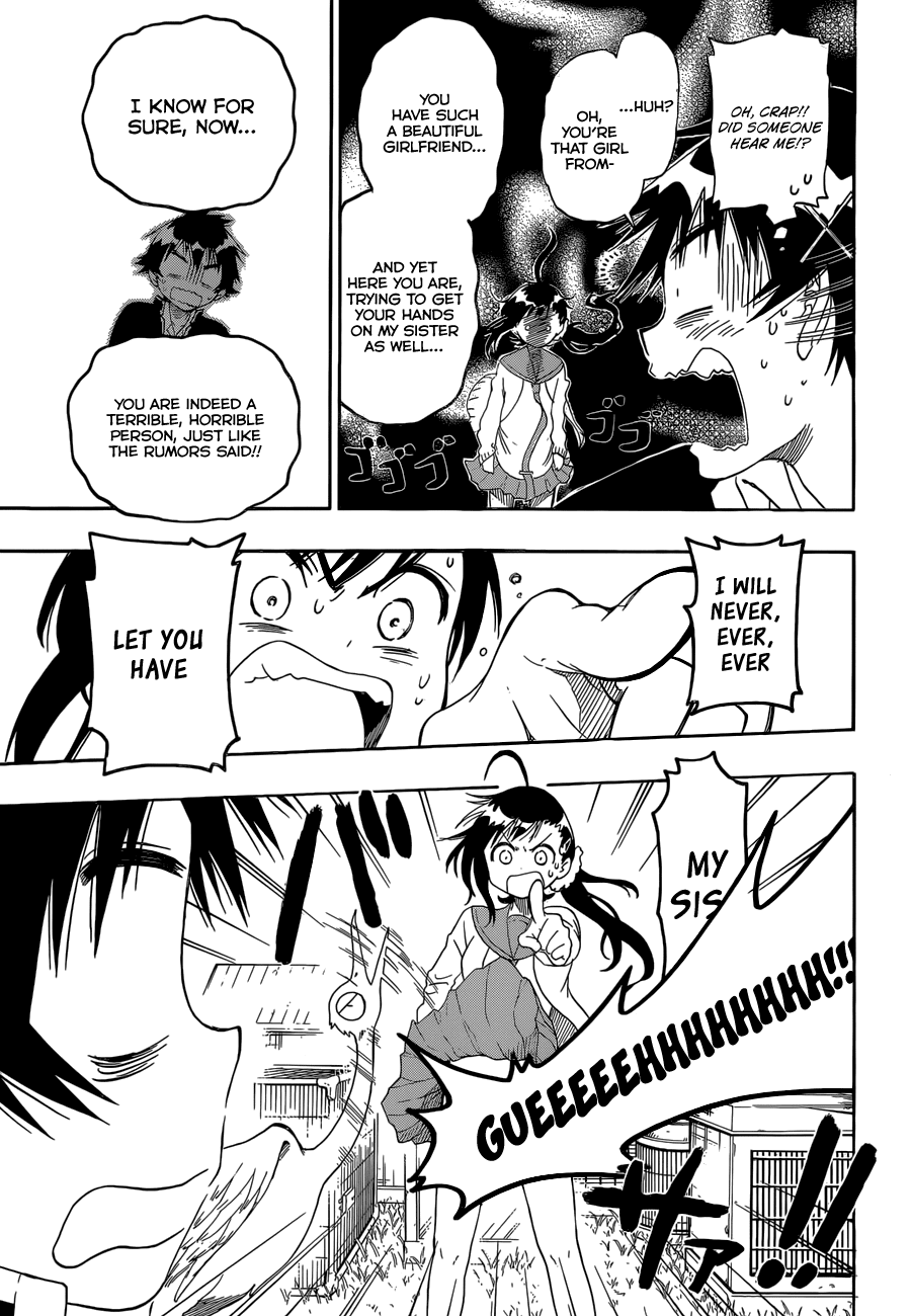Nisekoi Chapter 76 page 15 - Chapter 76: Little Sister