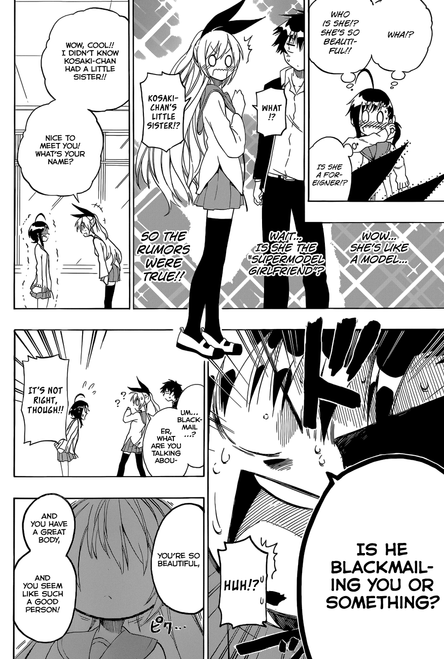 Nisekoi Chapter 76 page 8 - Chapter 76: Little Sister
