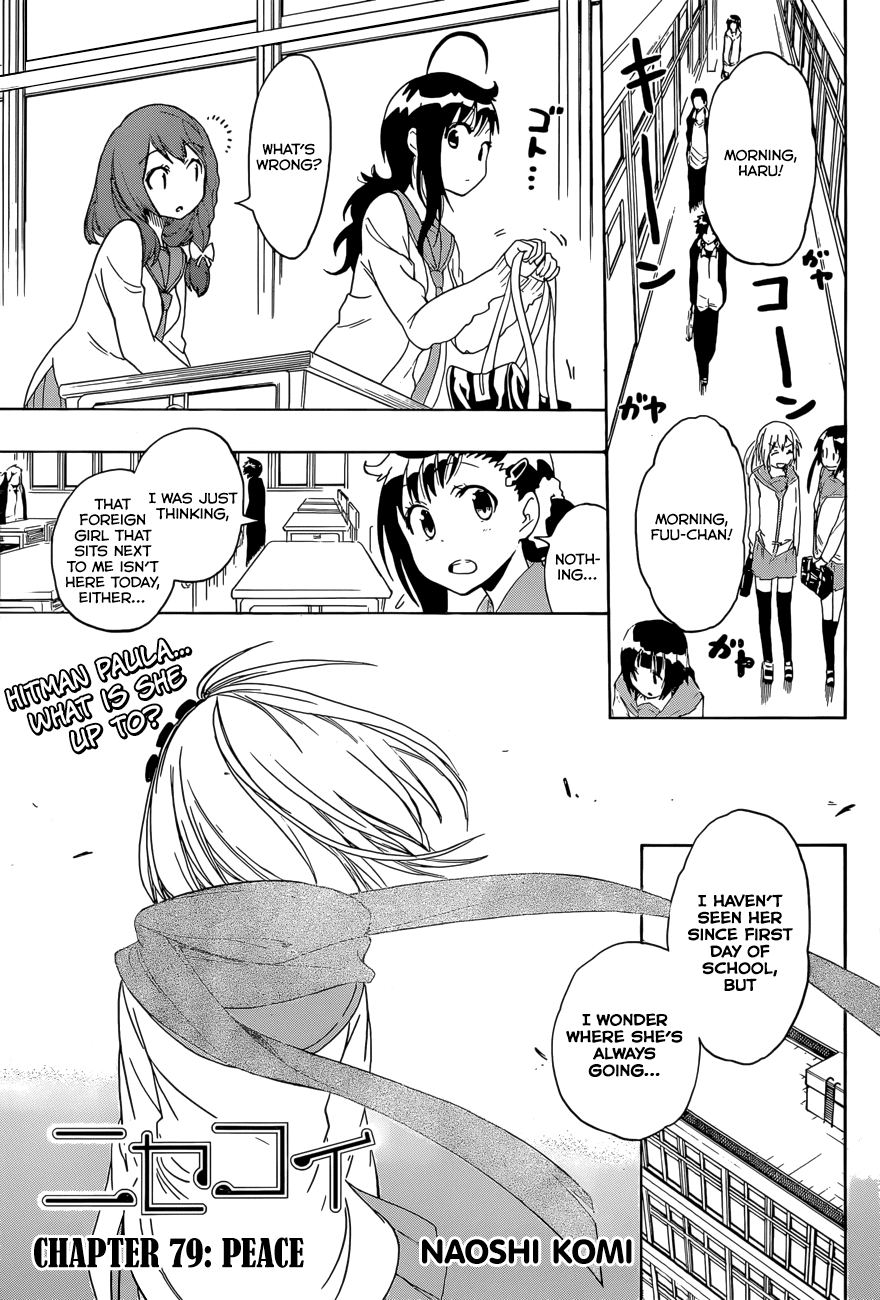 Nisekoi Chapter 79 page 2 - Chapter 79: Peace