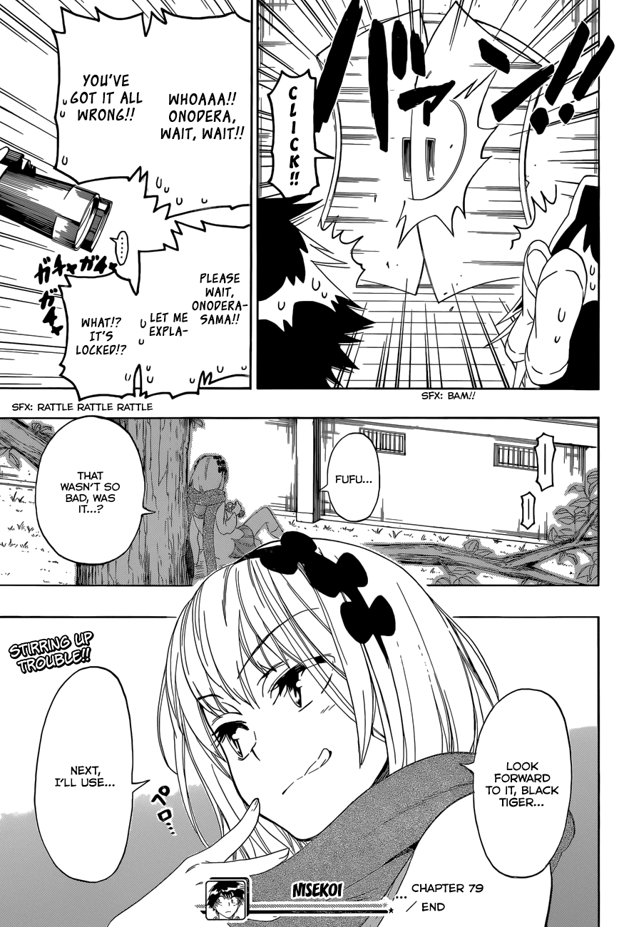 Nisekoi Chapter 79 page 20 - Chapter 79: Peace