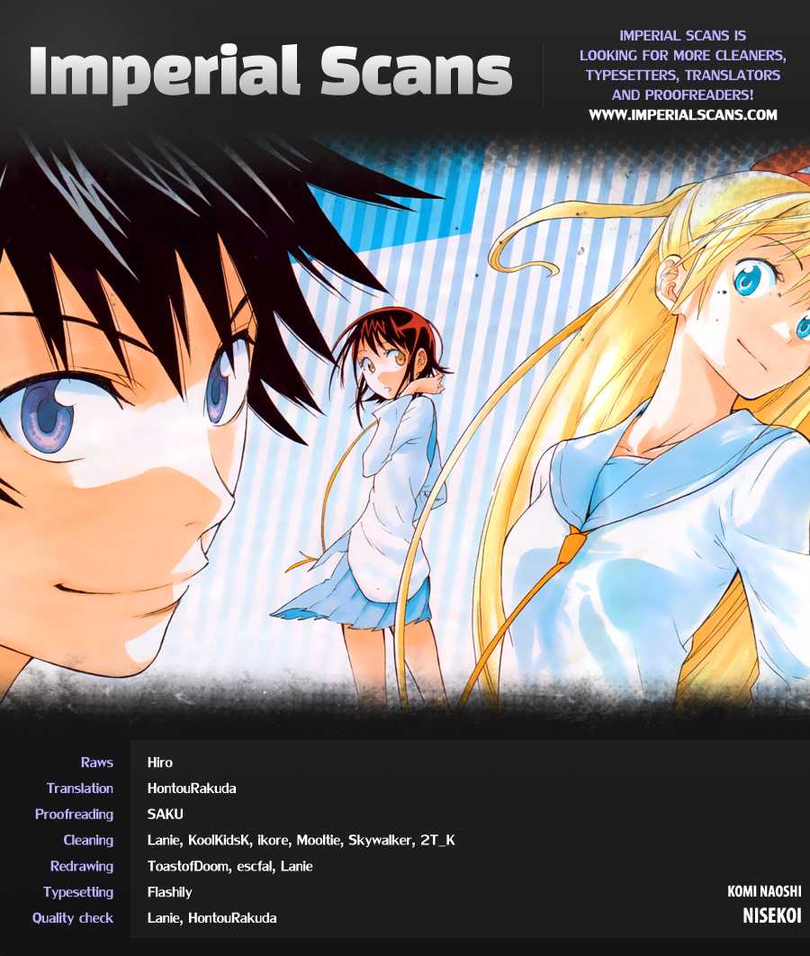 Nisekoi Chapter 8 page 1 - Chapter 8: Home Visit