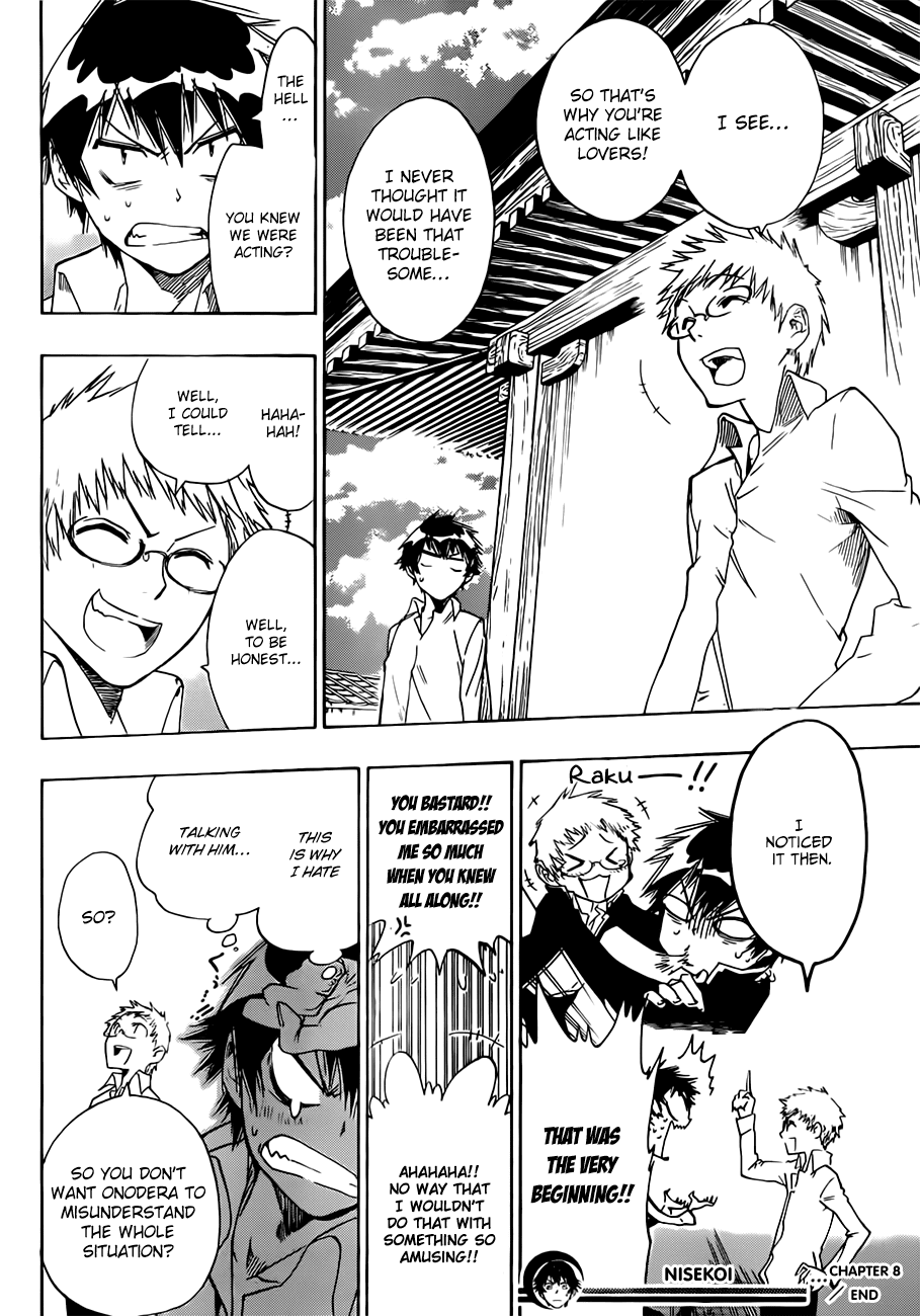 Nisekoi Chapter 8 page 19 - Chapter 8: Home Visit