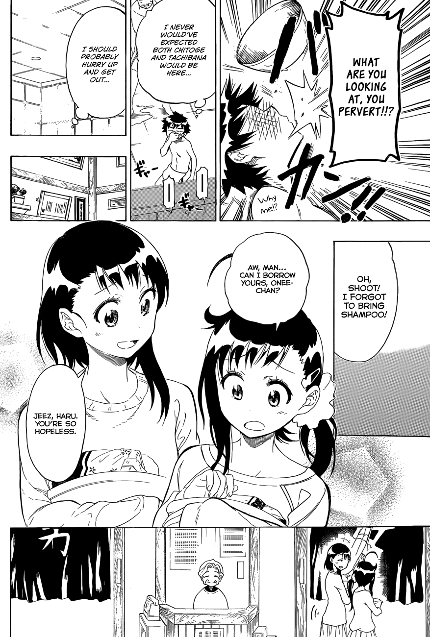 Nisekoi Chapter 81 page 11 - Chapter 81: Bath House