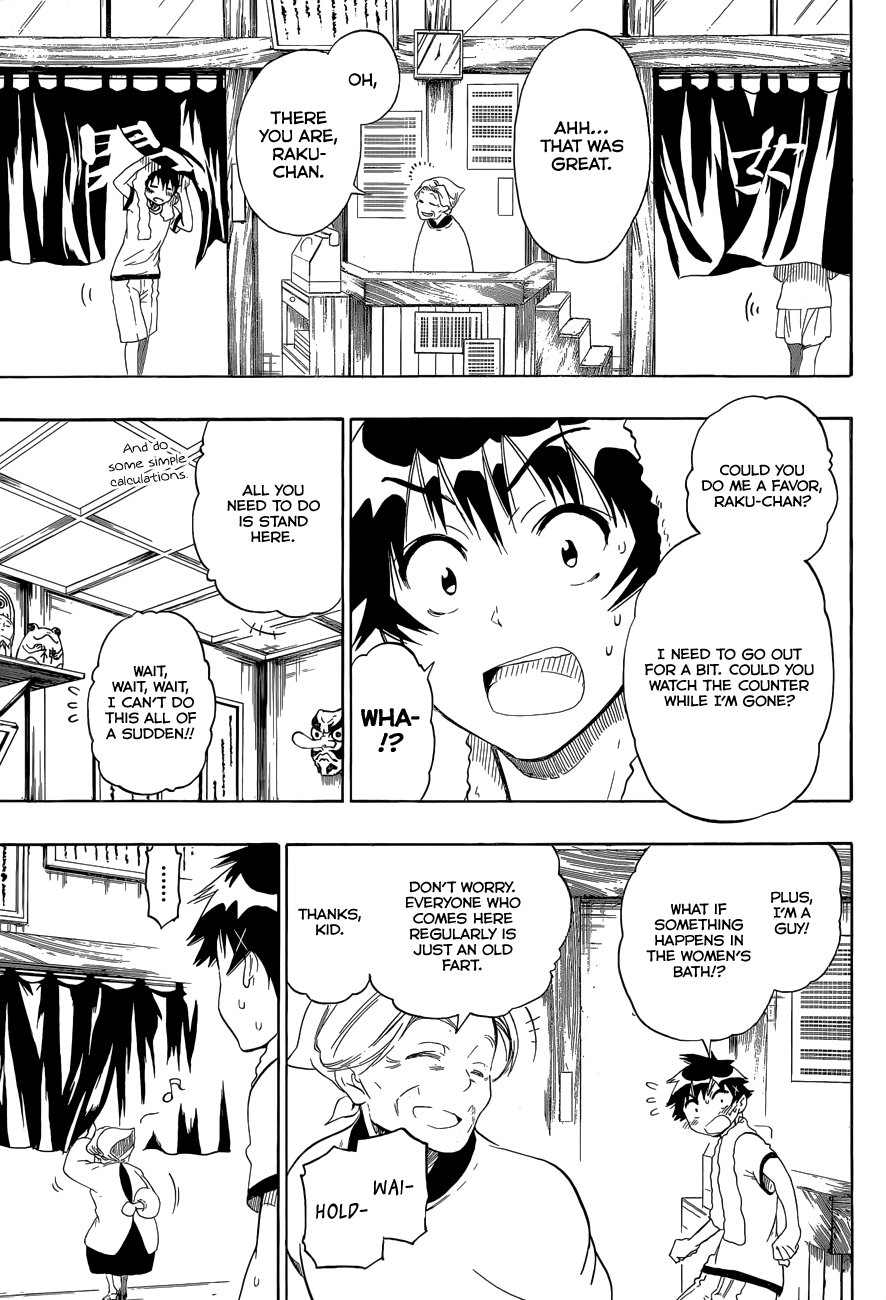 Nisekoi Chapter 81 page 12 - Chapter 81: Bath House