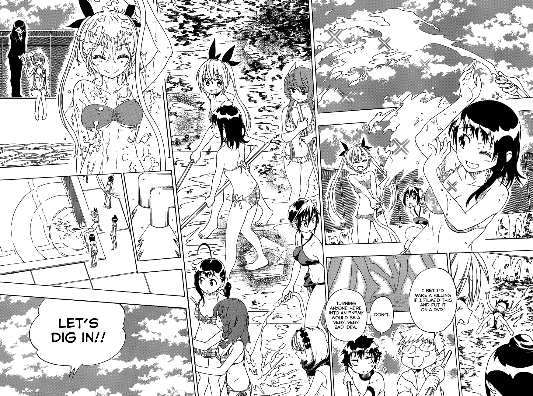 Nisekoi Chapter 82 page 9 - Chapter 82: Cleaning