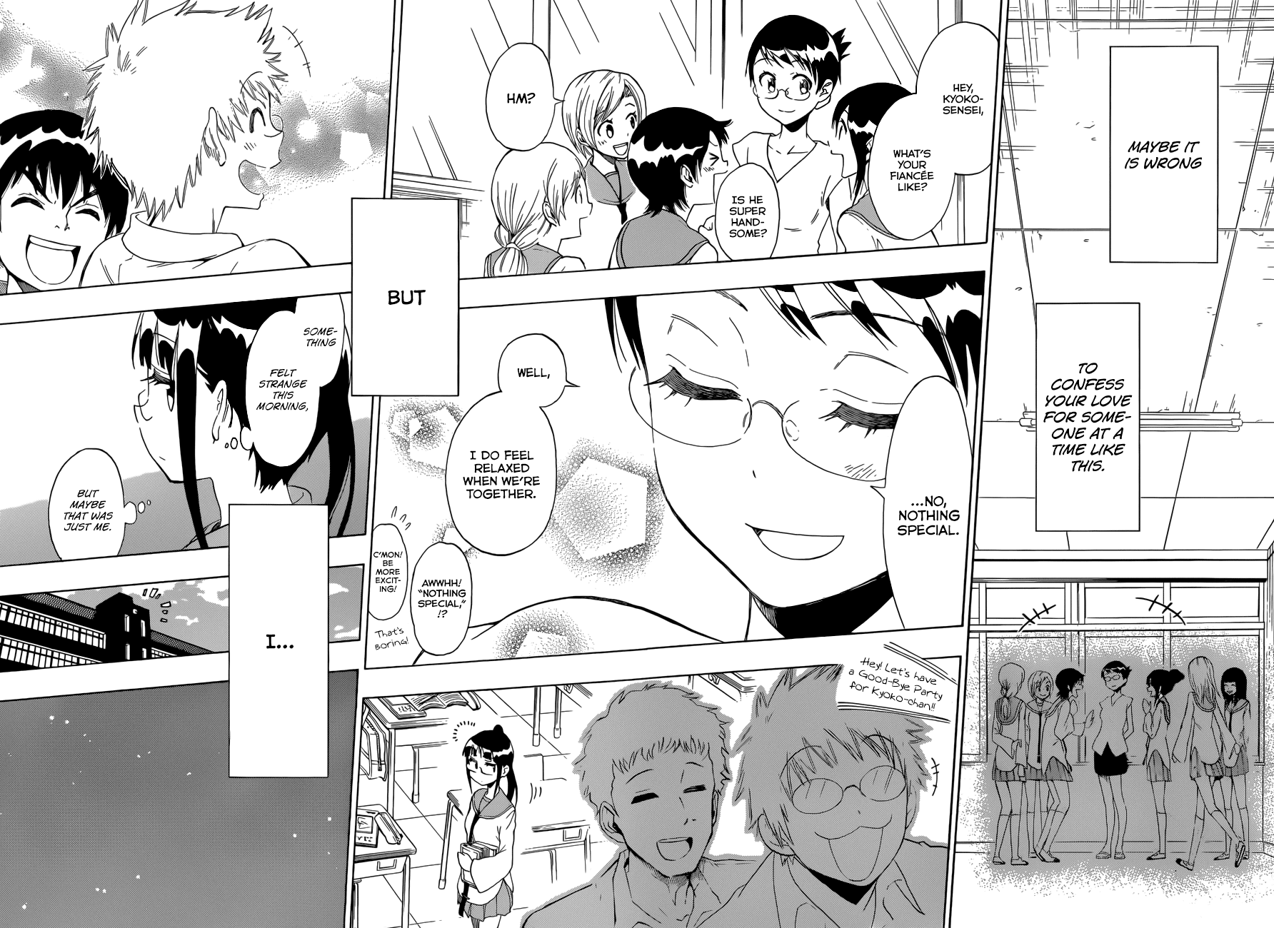 Nisekoi Chapter 84 page 15 - Chapter 84: Friend