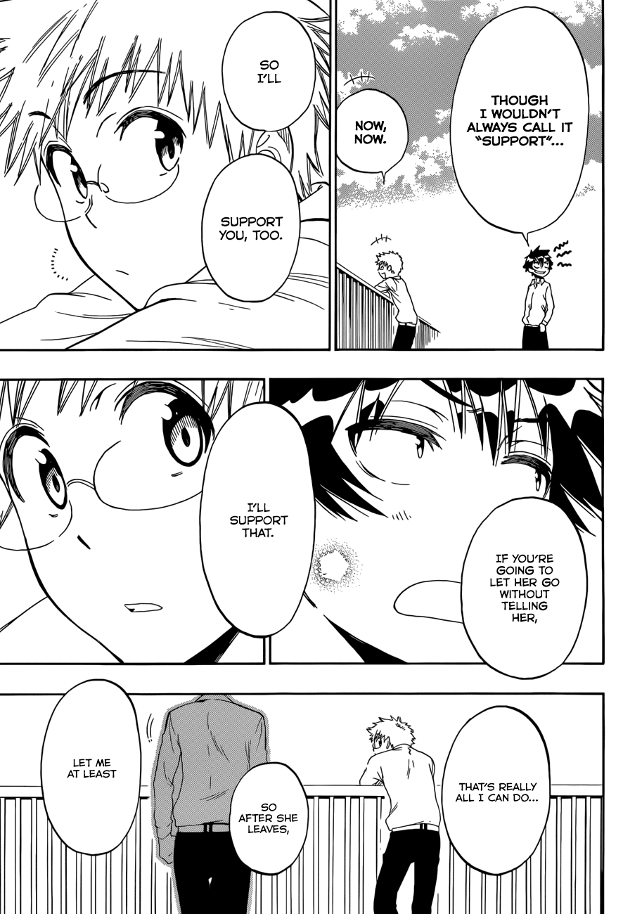 Nisekoi Chapter 84 page 17 - Chapter 84: Friend