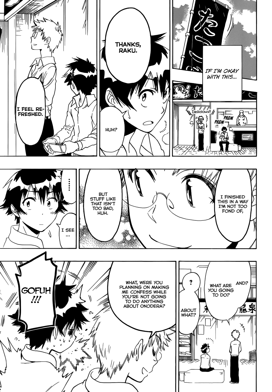 Nisekoi Chapter 85 page 17 - Chapter 85: Support