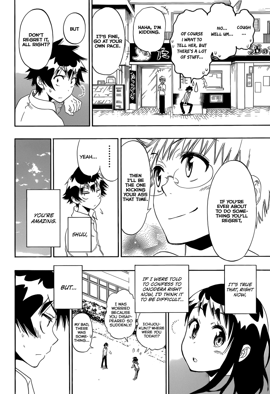 Nisekoi Chapter 85 page 18 - Chapter 85: Support