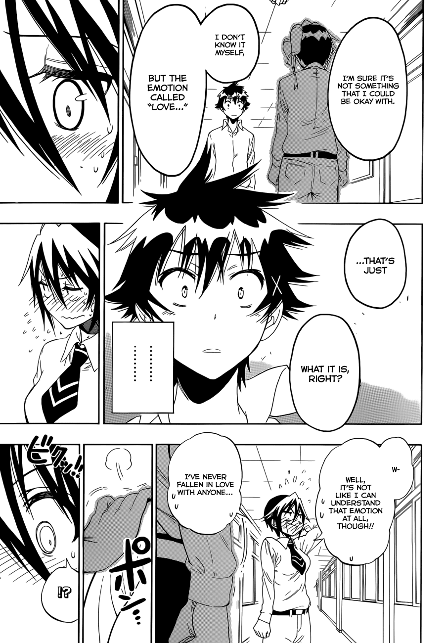 Nisekoi Chapter 85 page 4 - Chapter 85: Support