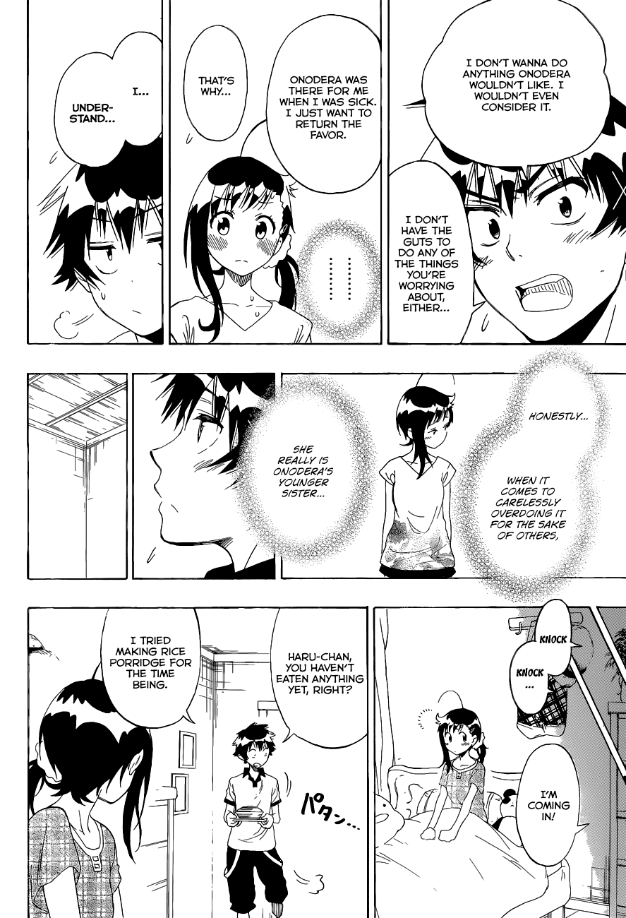 Nisekoi Chapter 86 page 13 - Chapter 86: Sick Visit