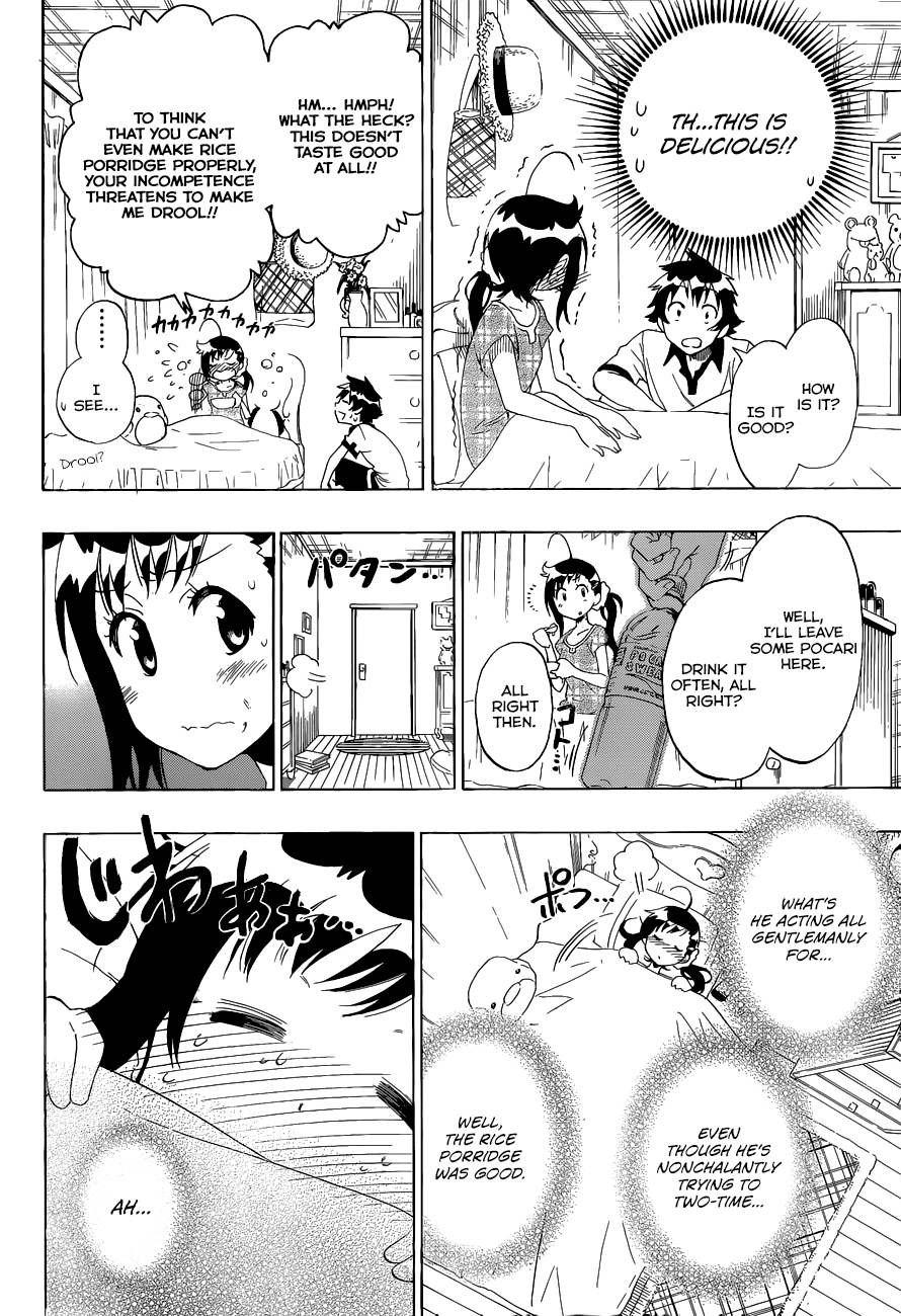Nisekoi Chapter 86 page 15 - Chapter 86: Sick Visit
