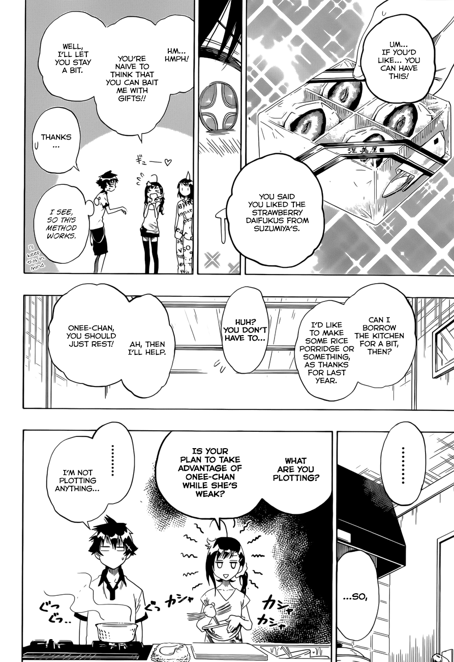 Nisekoi Chapter 86 page 7 - Chapter 86: Sick Visit
