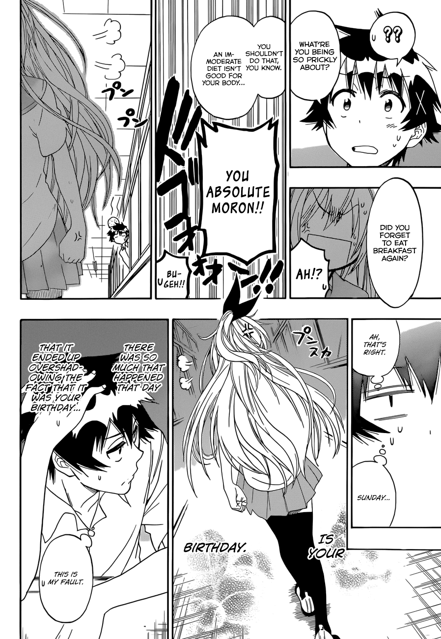 Nisekoi Chapter 87 page 11 - Chapter 87: What Day