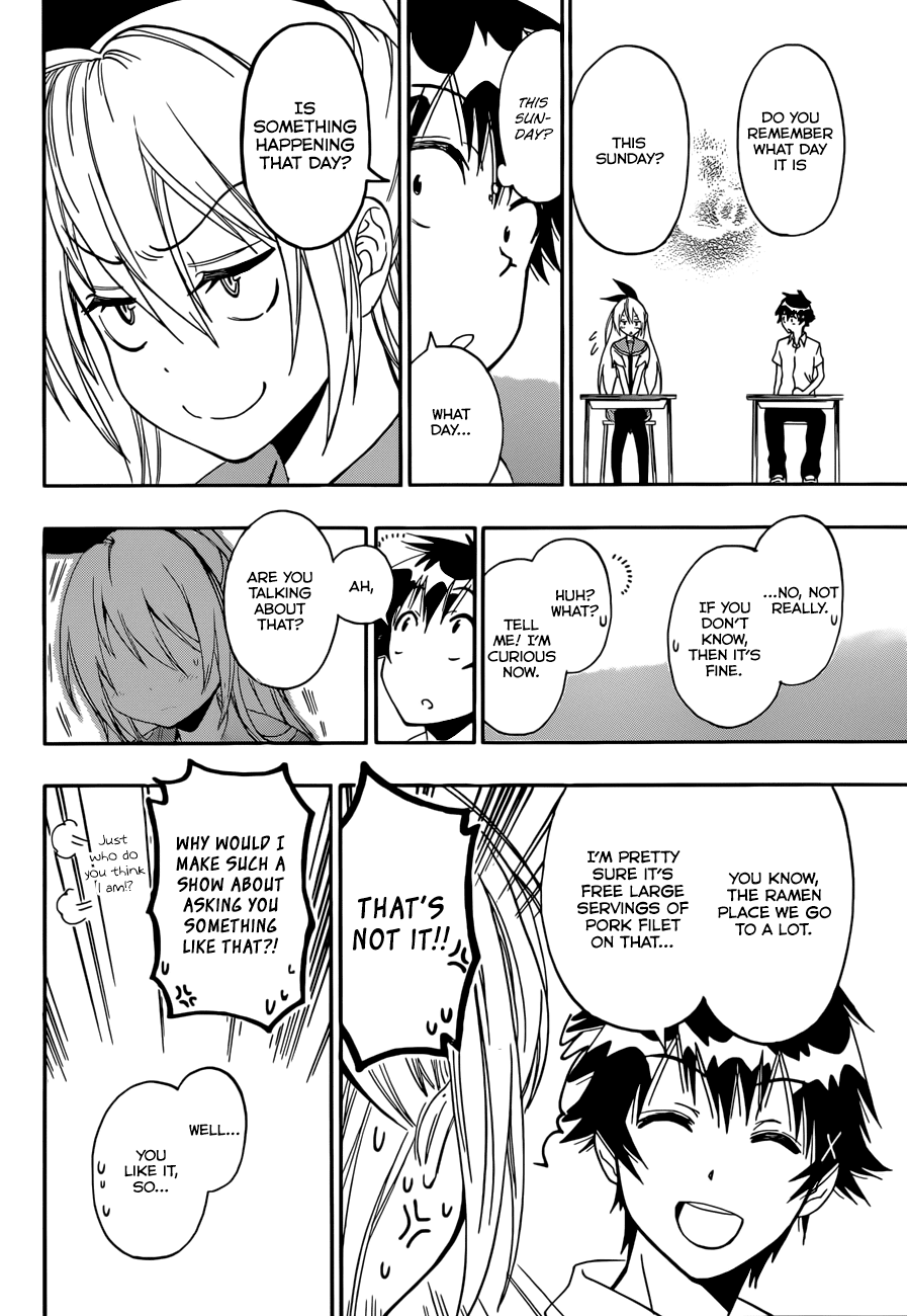 Nisekoi Chapter 87 page 9 - Chapter 87: What Day