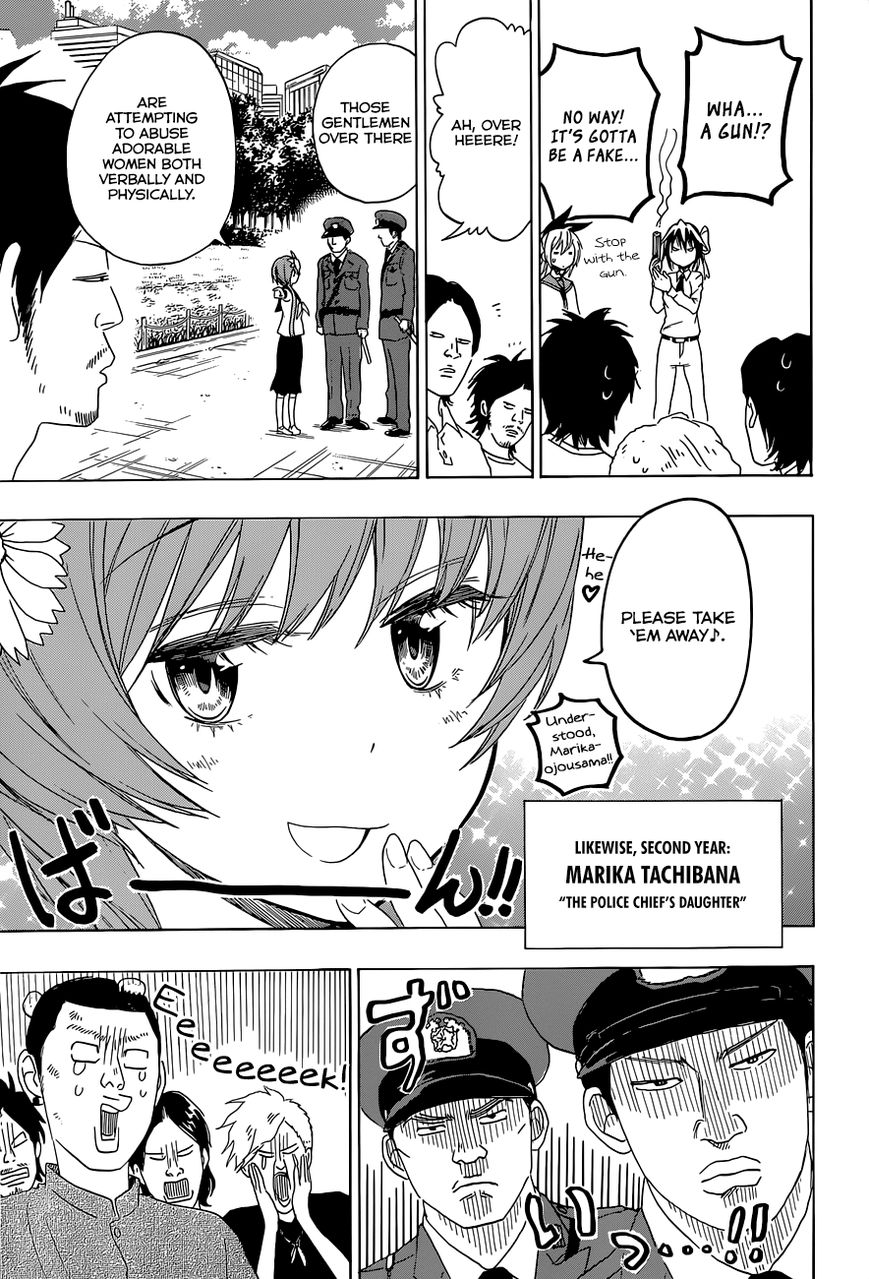 Nisekoi Chapter 88.2 page 8 - Chapter 88.2: Oremonogatari x Nisekoi~girls side New