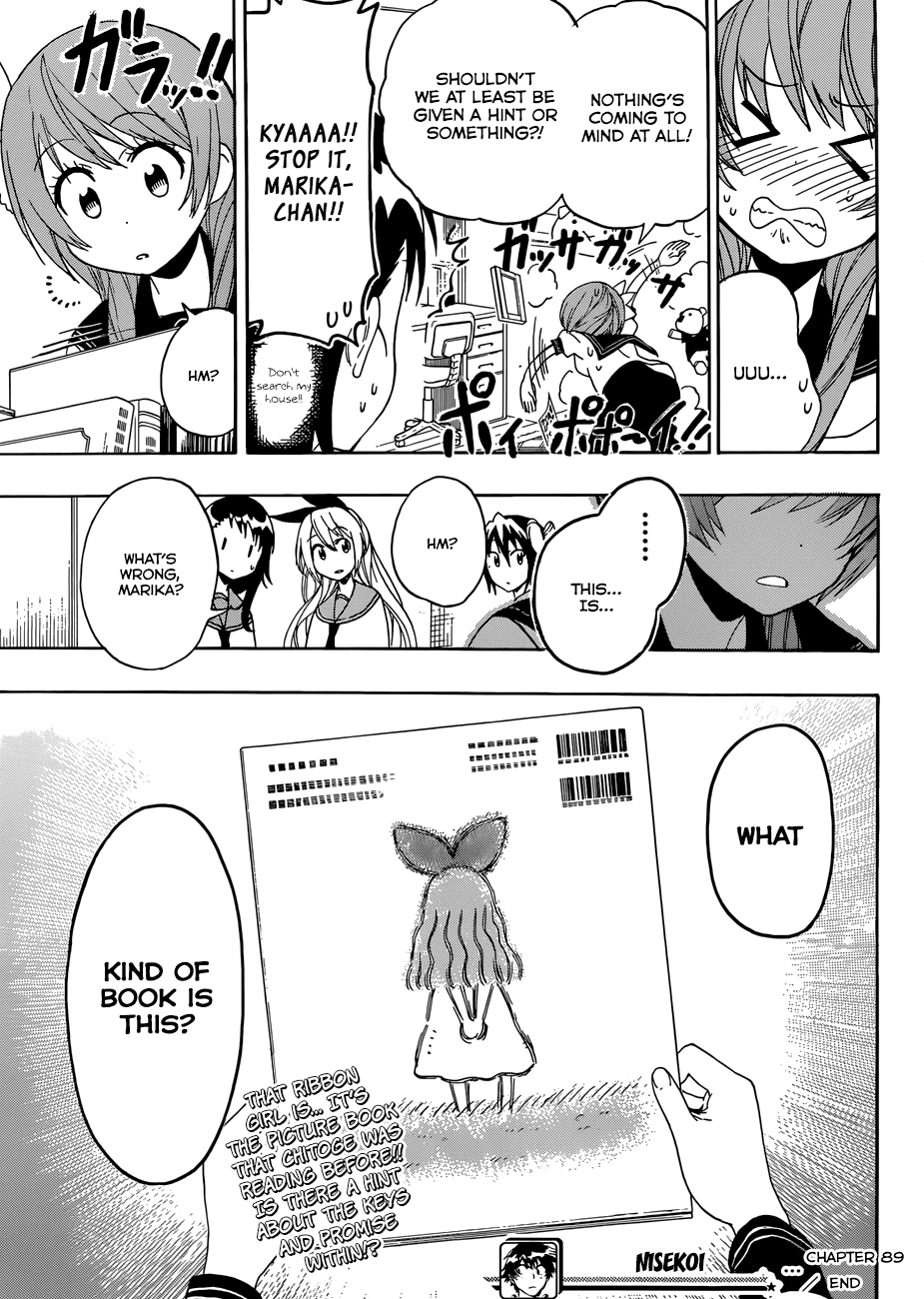 Nisekoi Chapter 89 page 20 - Chapter 89: Reenactment