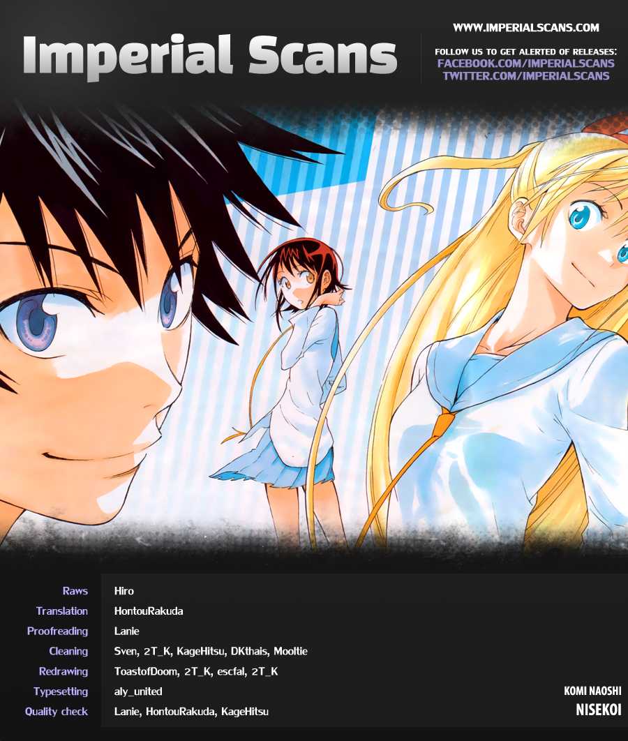 Nisekoi Chapter 9 page 1 - Chapter 9: Getting Closer