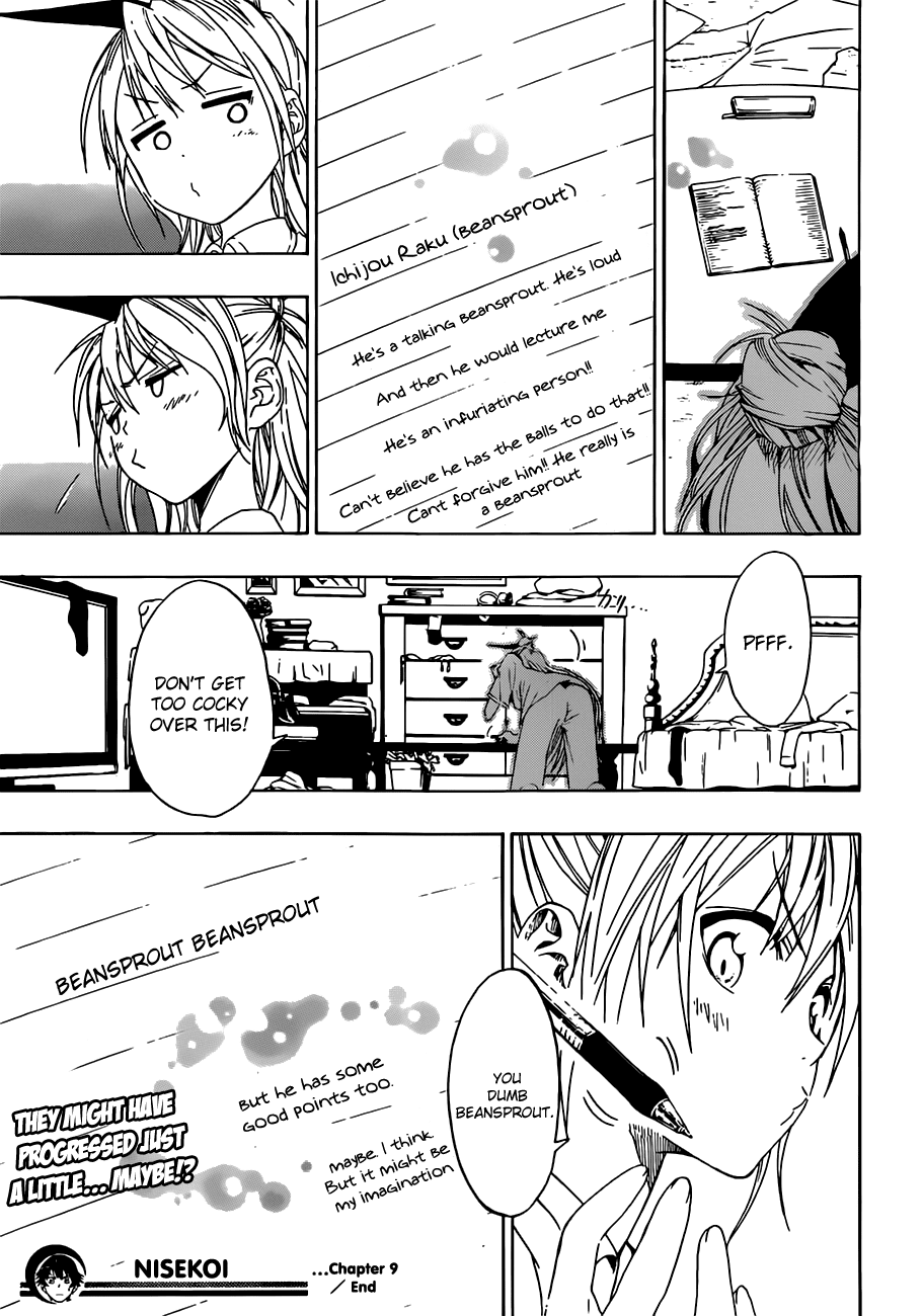 Nisekoi Chapter 9 page 21 - Chapter 9: Getting Closer