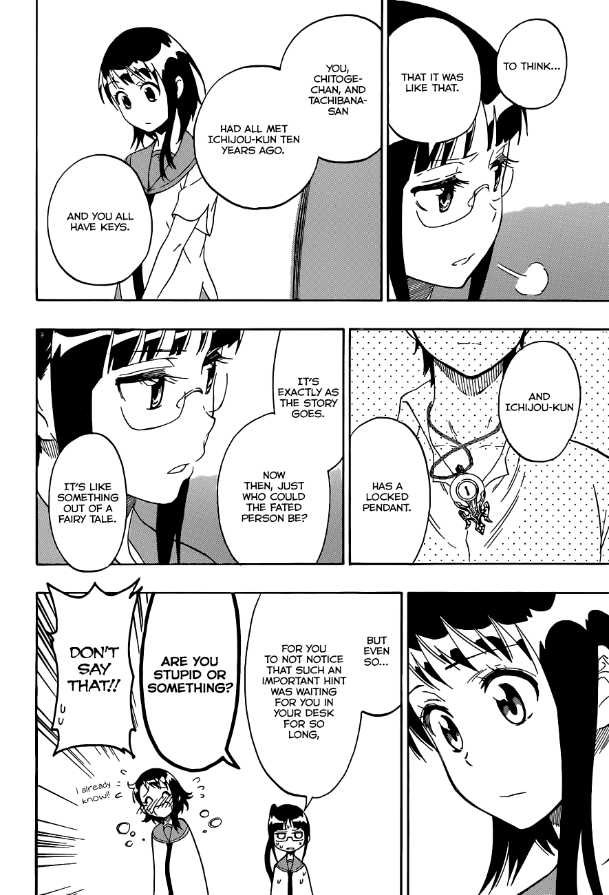 Nisekoi Chapter 90 page 15 - Chapter 90: Blue