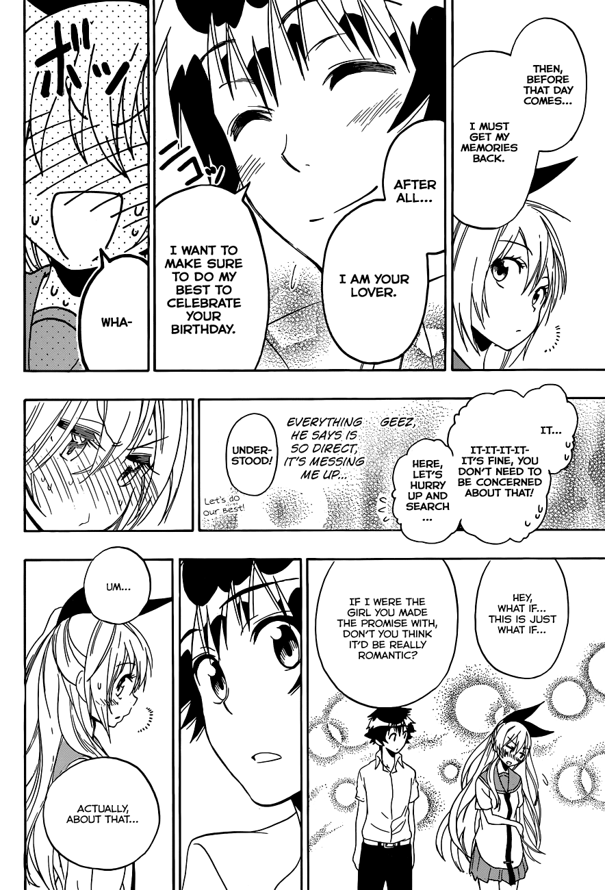 Nisekoi Chapter 90 page 19 - Chapter 90: Blue
