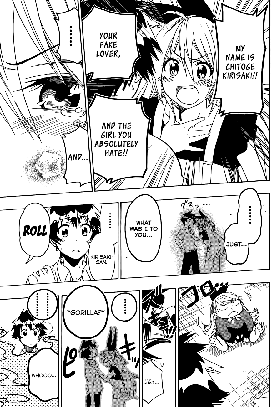 Nisekoi Chapter 91 page 14 - Chapter 91: Frustration