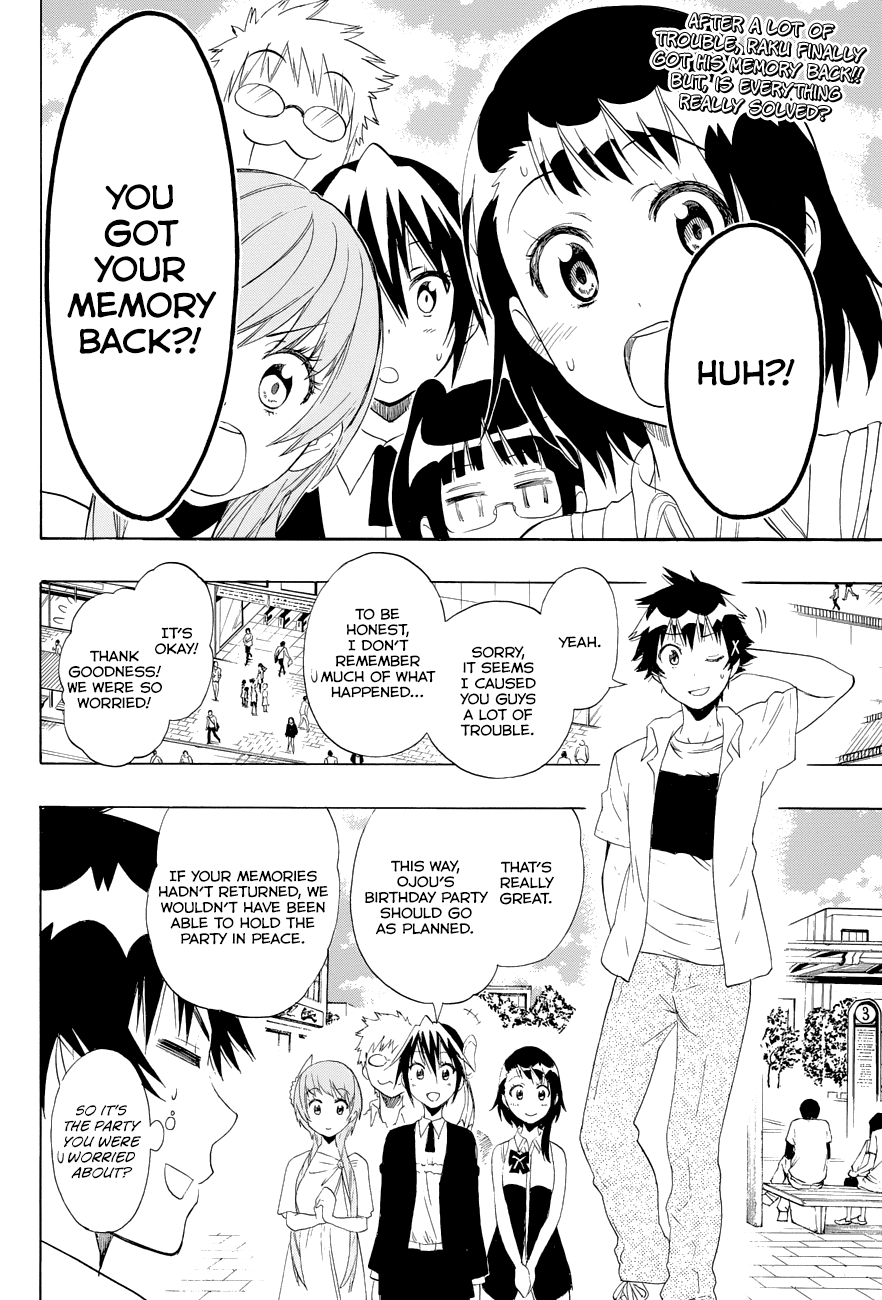 Nisekoi Chapter 92 page 3 - Chapter 92: Bouquet