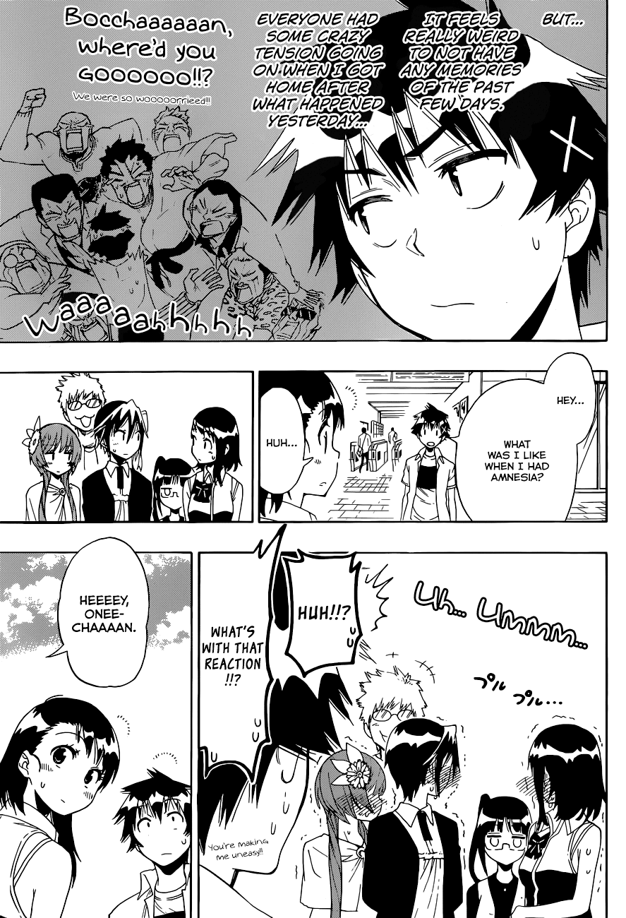 Nisekoi Chapter 92 page 4 - Chapter 92: Bouquet