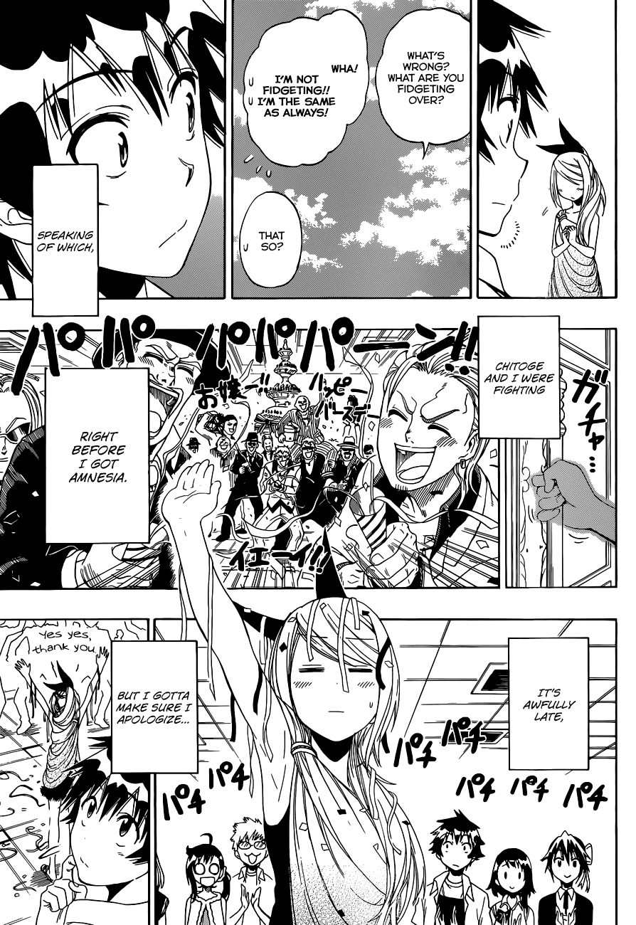 Nisekoi Chapter 92 page 8 - Chapter 92: Bouquet