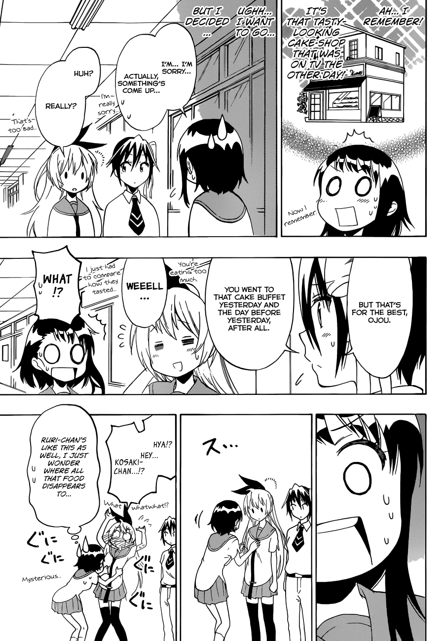 Nisekoi Chapter 93 page 10 - Chapter 93: I Want to Lose Weight