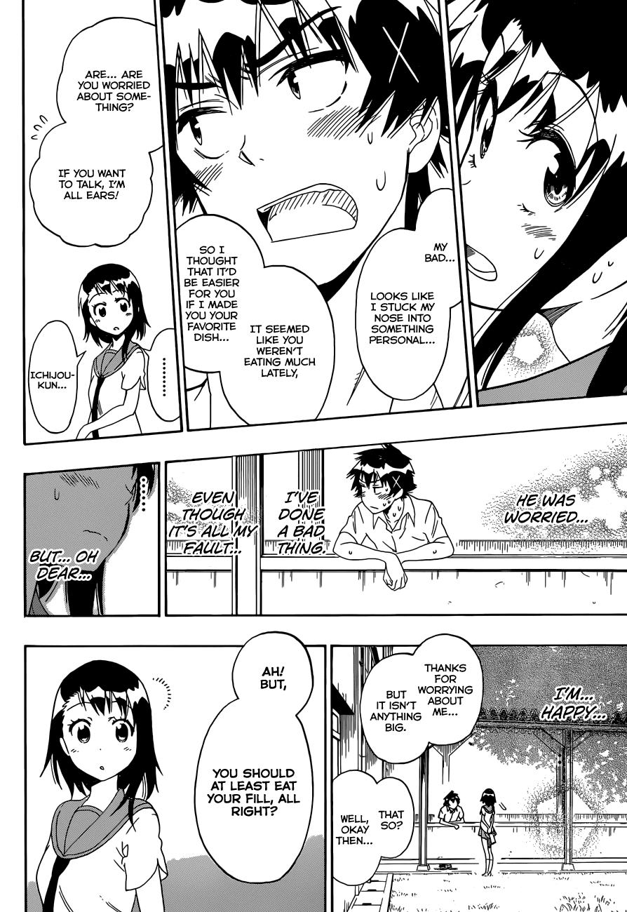 Nisekoi Chapter 93 page 19 - Chapter 93: I Want to Lose Weight