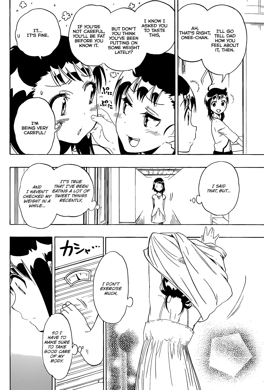 Nisekoi Chapter 93 page 3 - Chapter 93: I Want to Lose Weight