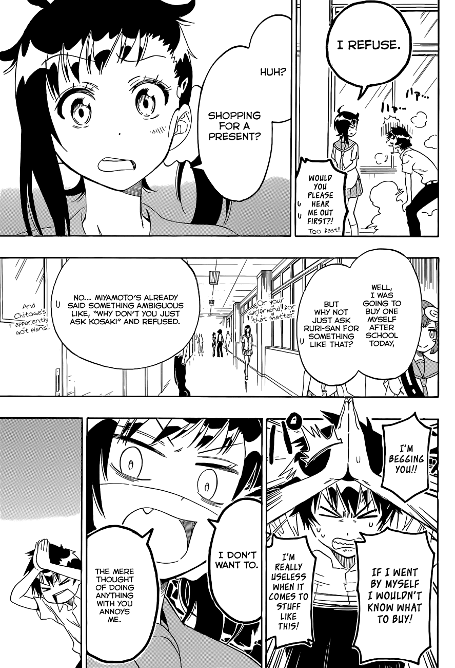 Nisekoi Chapter 94 page 4 - Chapter 94: Costume