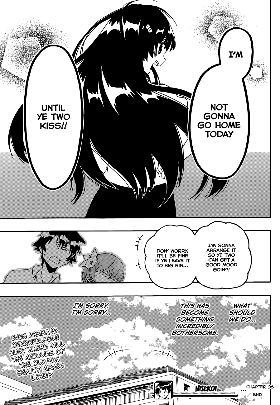 Nisekoi Chapter 95 page 20 - Chapter 95: Old Man
