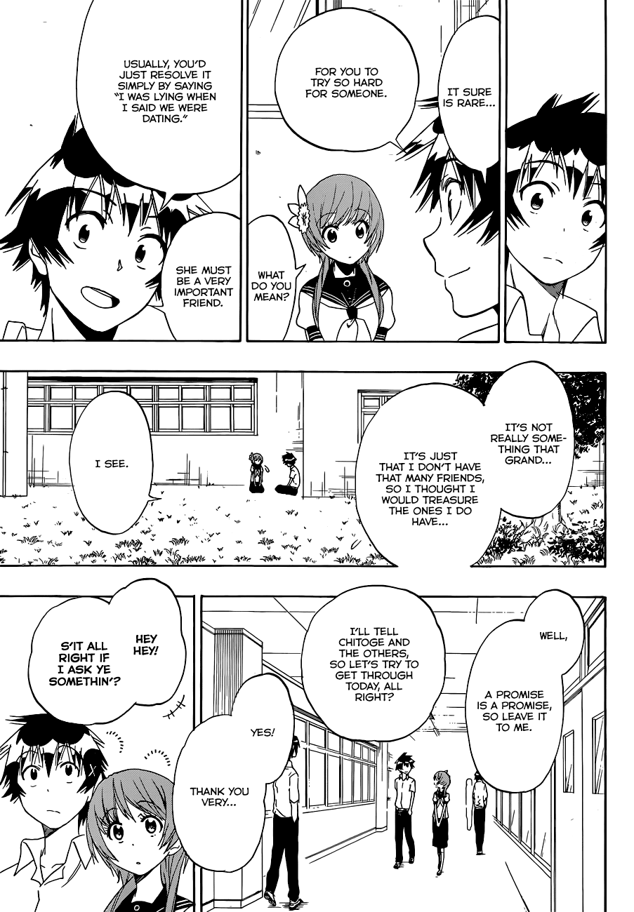 Nisekoi Chapter 96 page 4 - Chapter 96: Imagination