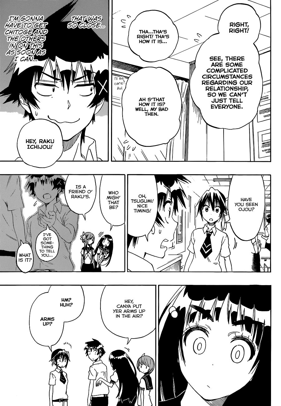 Nisekoi Chapter 96 page 6 - Chapter 96: Imagination