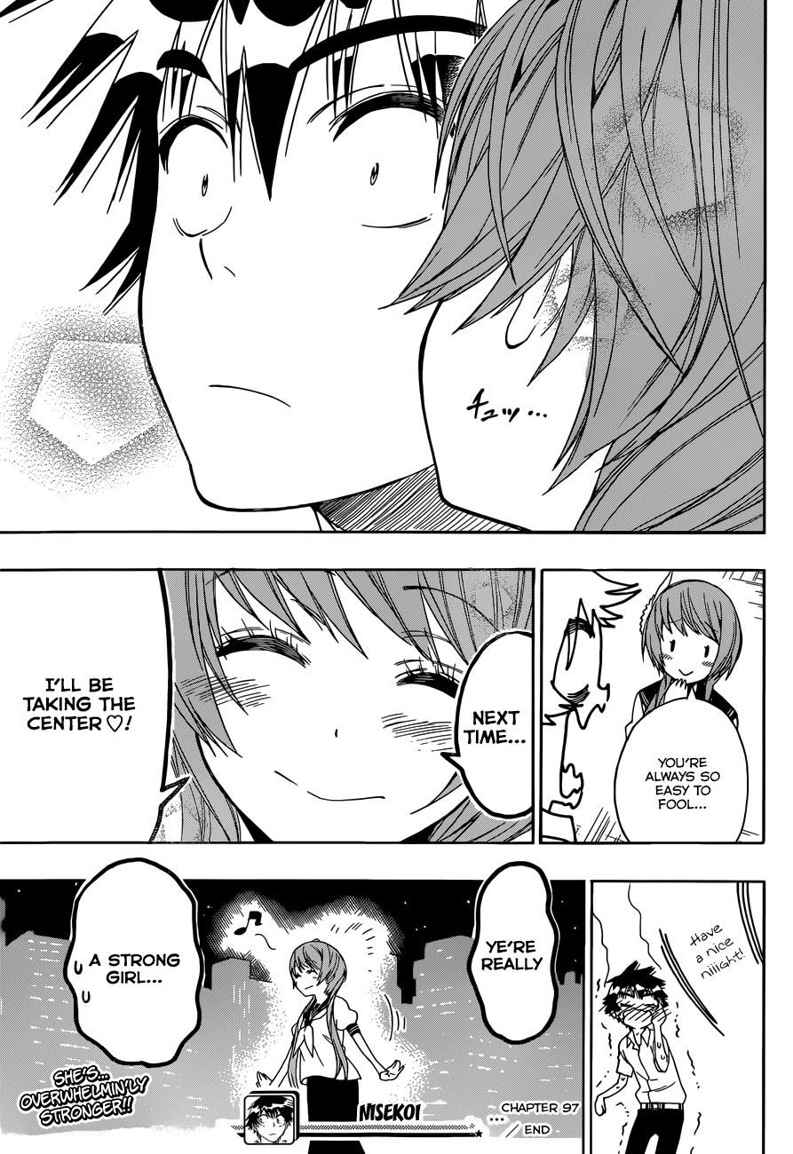 Nisekoi Chapter 97 page 20 - Chapter 97: Please