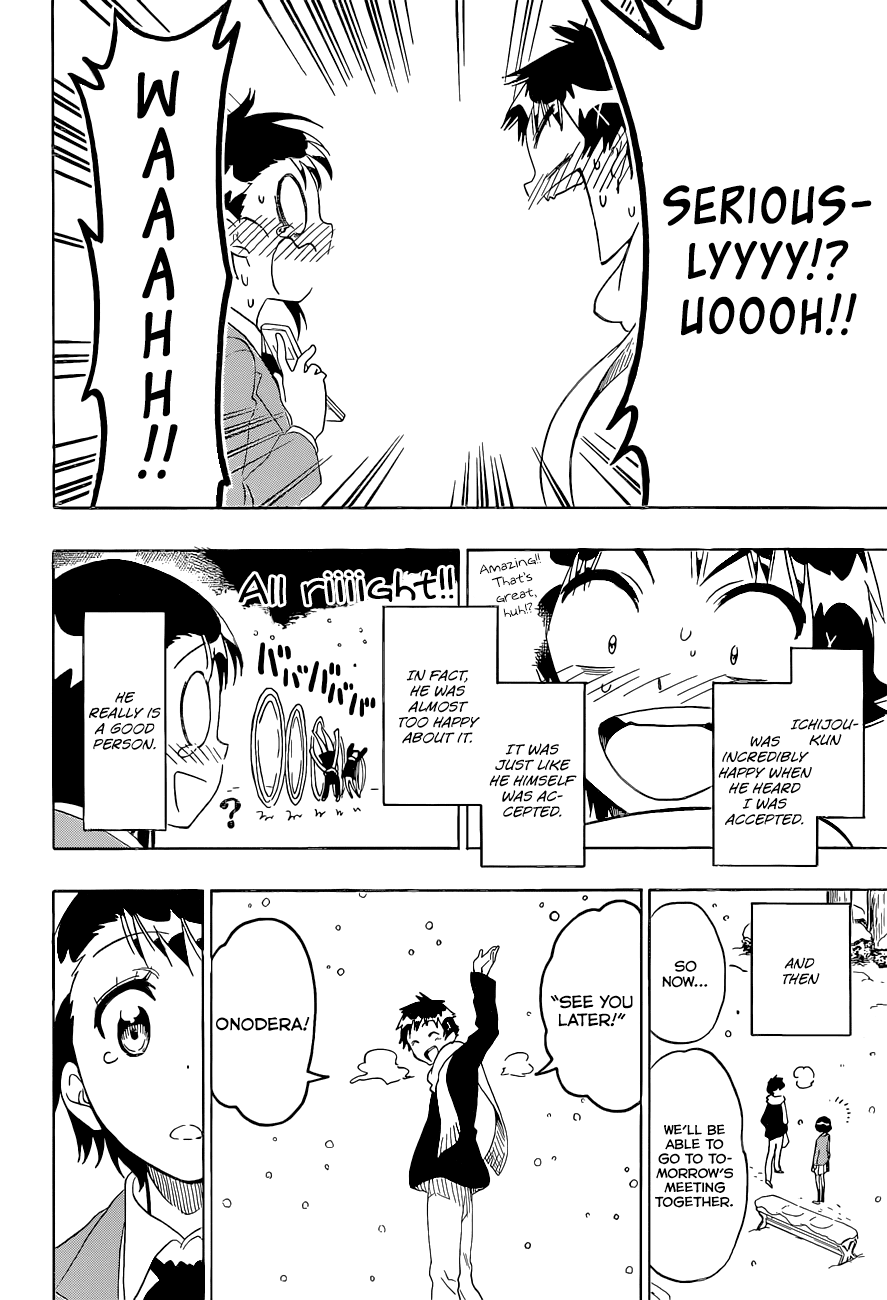 Nisekoi Chapter 98 page 20 - Chapter 98: Good Morning