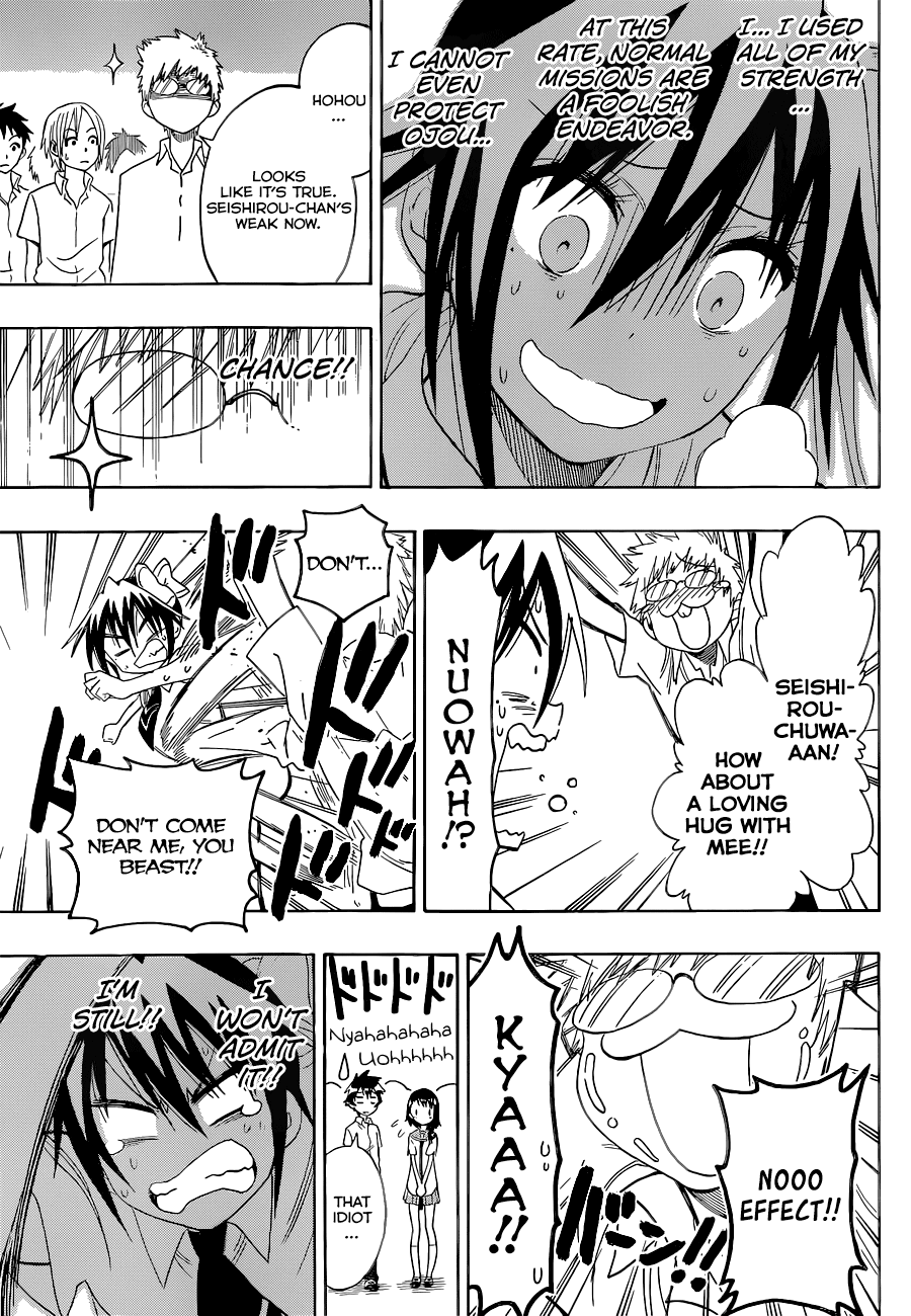 Nisekoi Chapter 99 page 10 - Chapter 99: Feeble