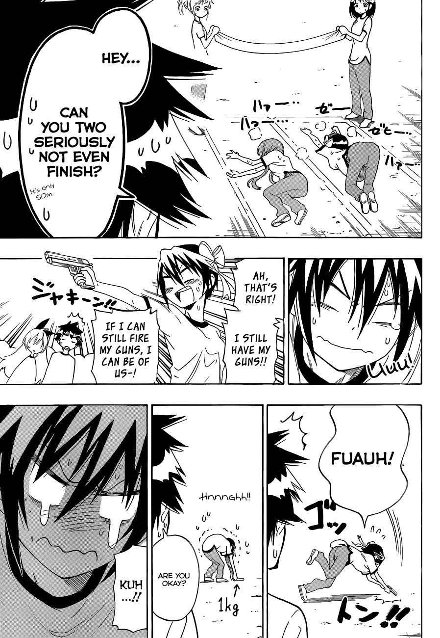Nisekoi Chapter 99 page 12 - Chapter 99: Feeble