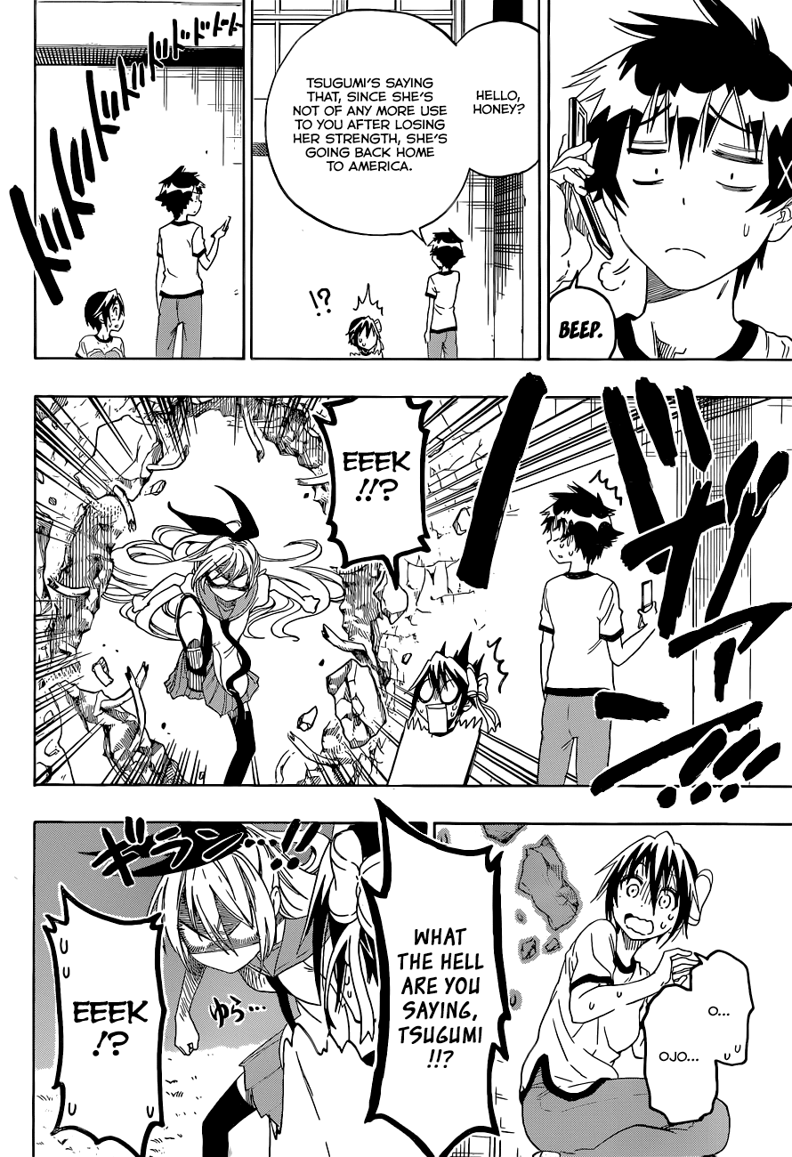 Nisekoi Chapter 99 page 15 - Chapter 99: Feeble