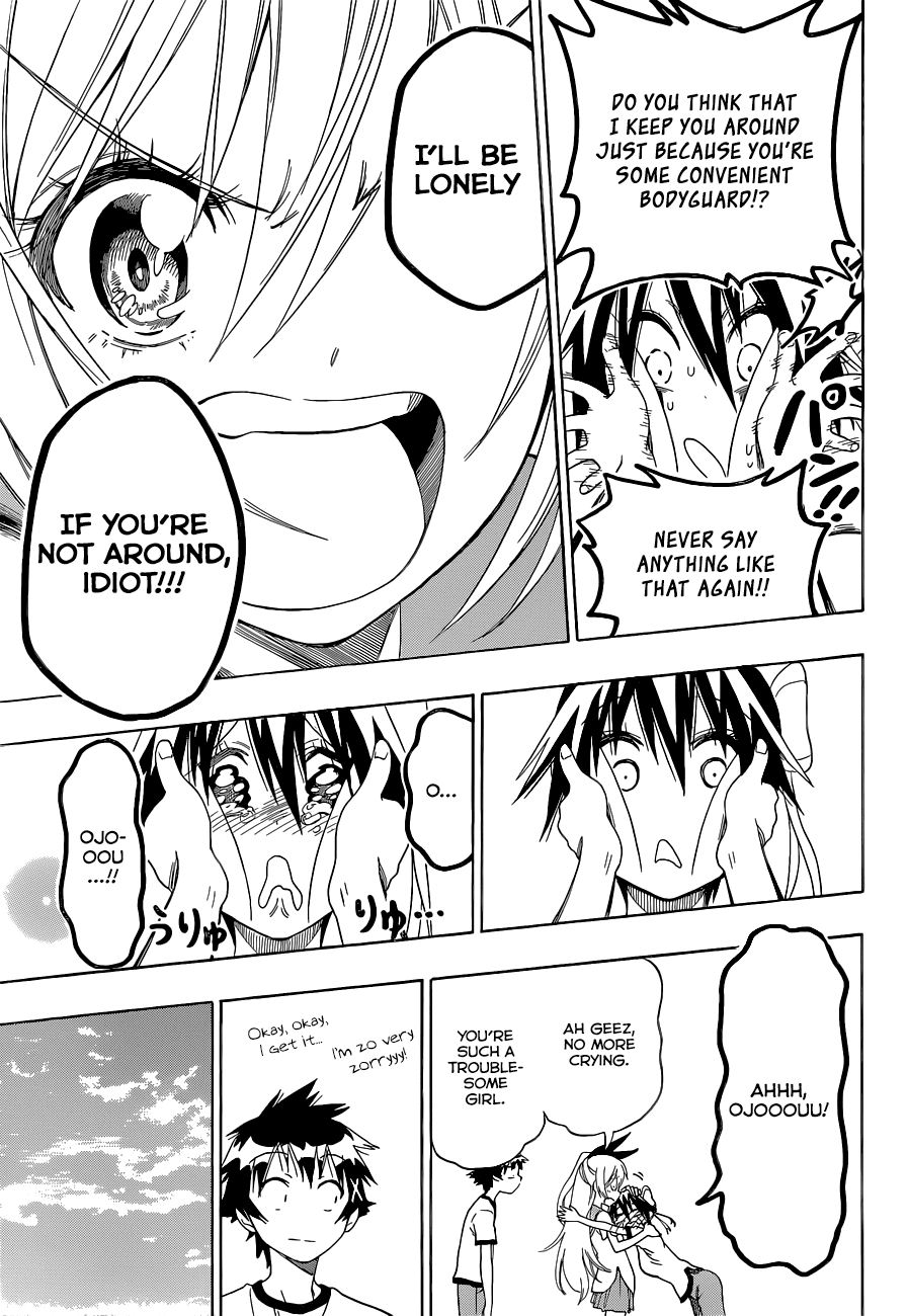 Nisekoi Chapter 99 page 16 - Chapter 99: Feeble