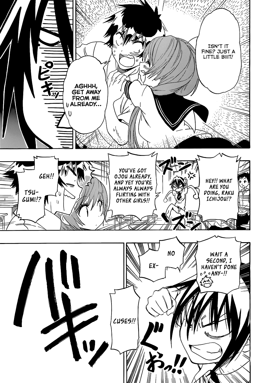 Nisekoi Chapter 99 page 4 - Chapter 99: Feeble