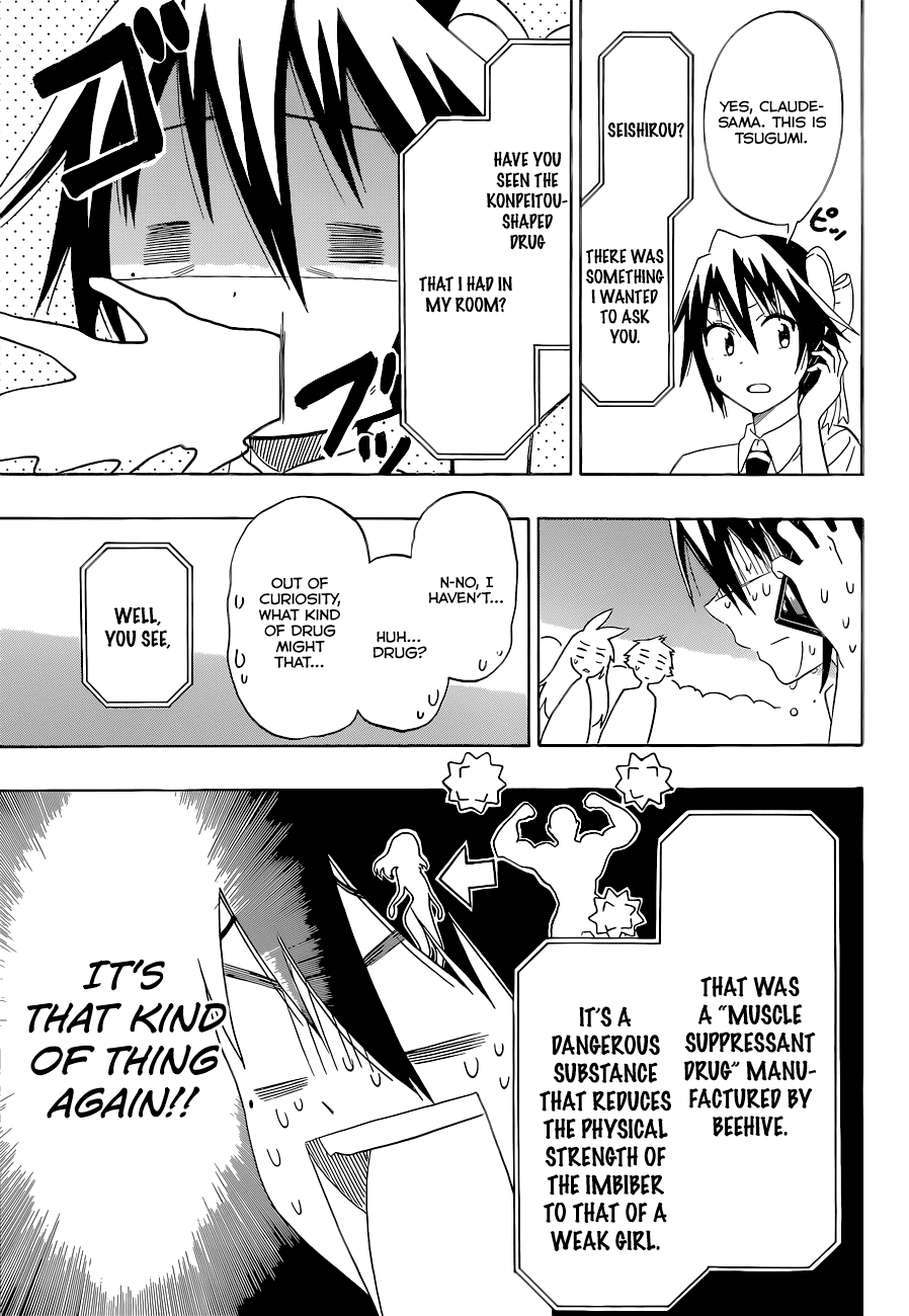Nisekoi Chapter 99 page 6 - Chapter 99: Feeble
